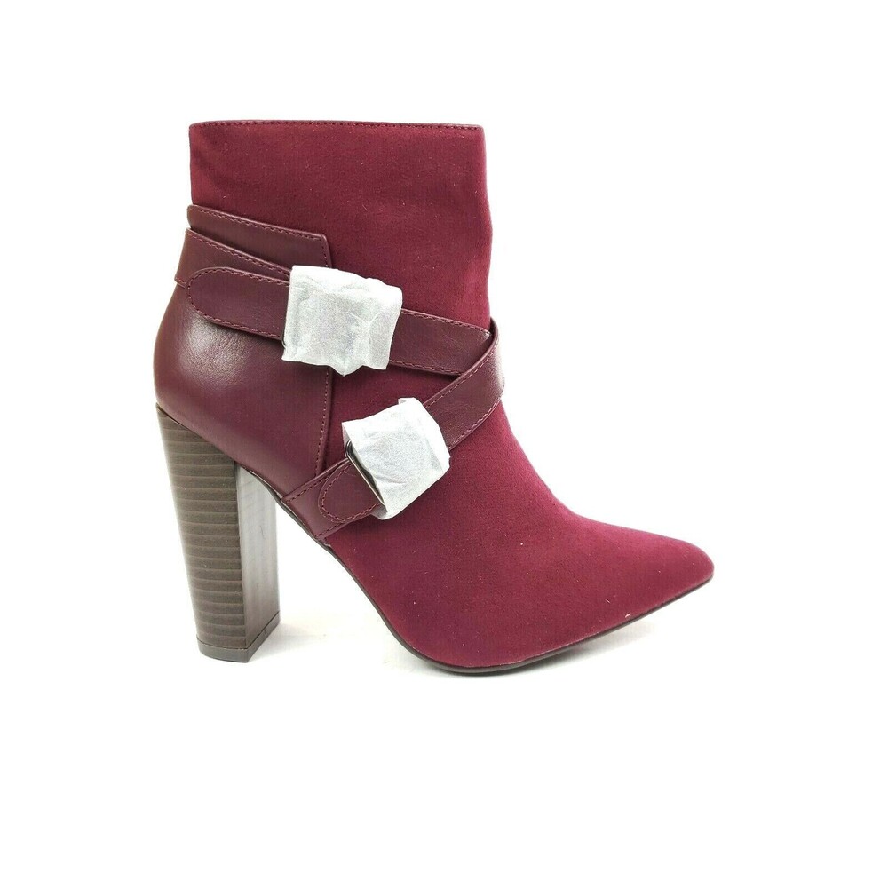 Shoedazzle - Ellis Wraparound Buckle Bootie - Color : Port Royale- Size 5.5